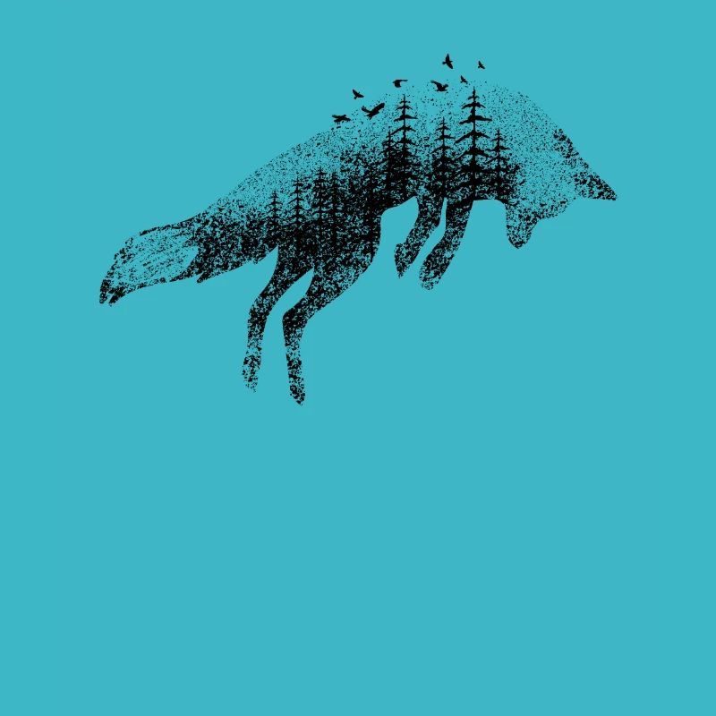 Fuchs und Wald