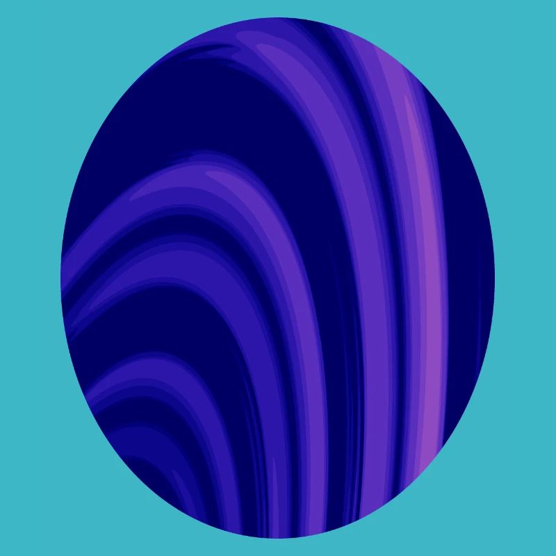 Fractal rings oval