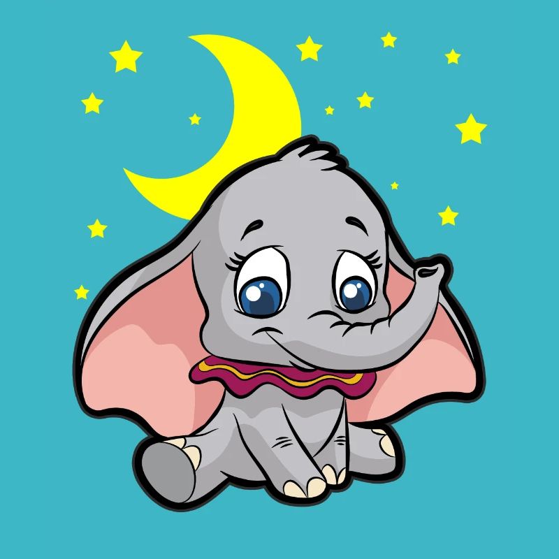 Éléphant avec oreilles