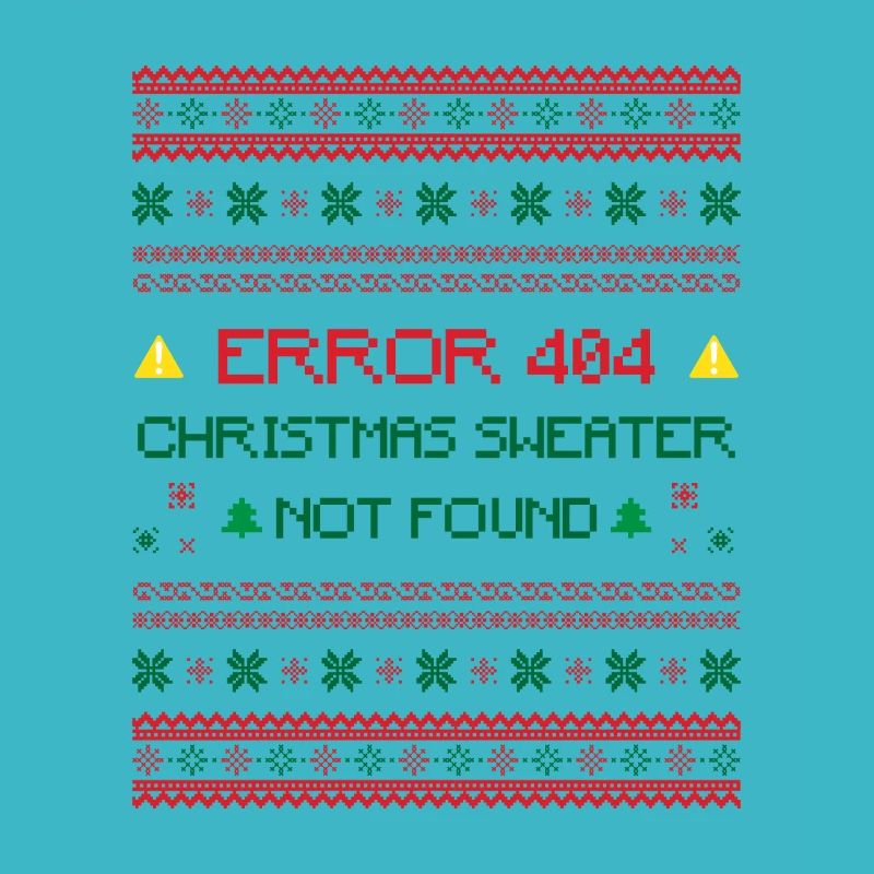 Erreur 404 Pull de Noël Humour introuvable
