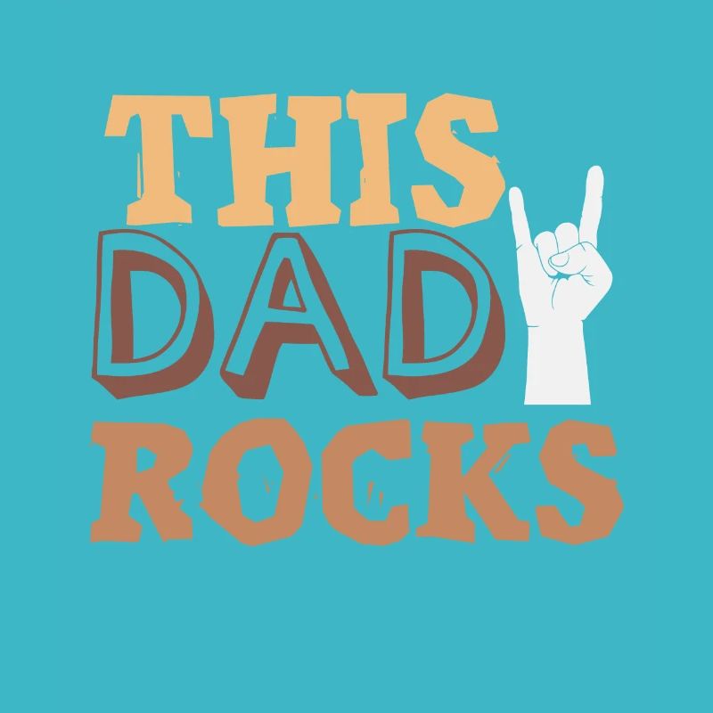 This Dad RocksThis Dad Rocks - Vatertags Rock Desi