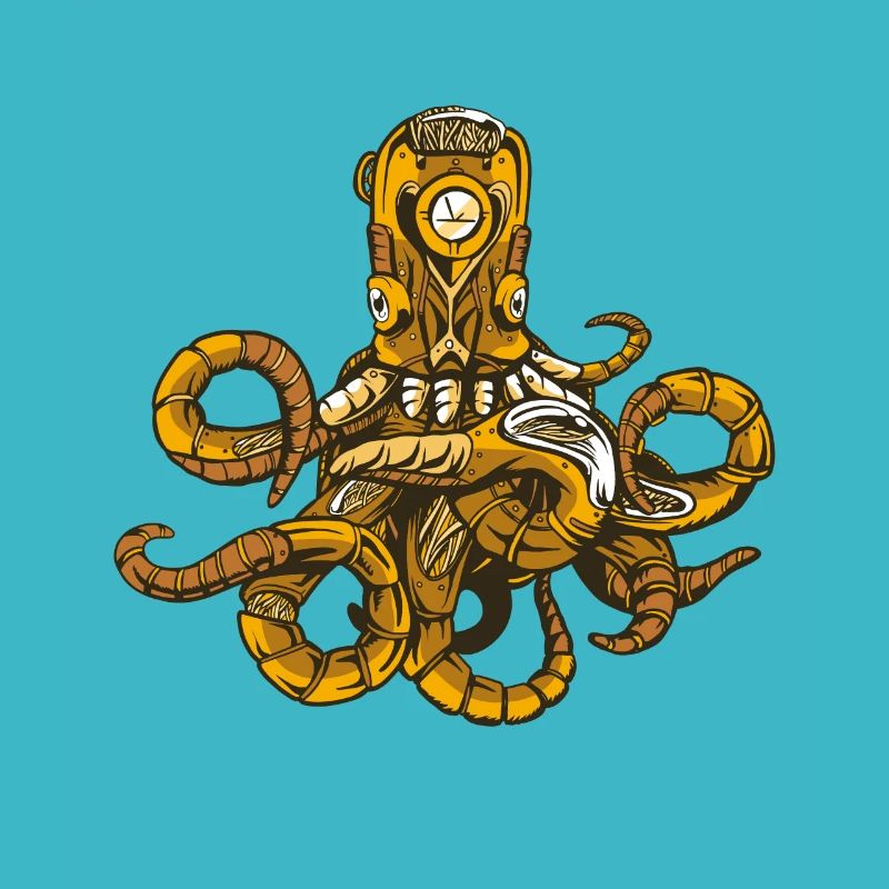 Octopus Steampunk