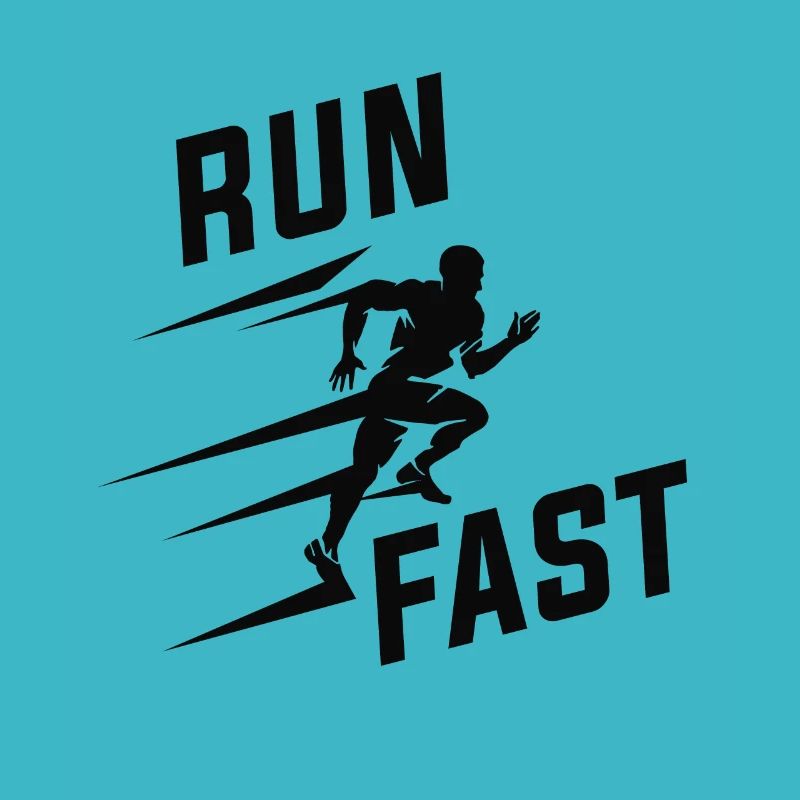 Leichtathletik Run Fast