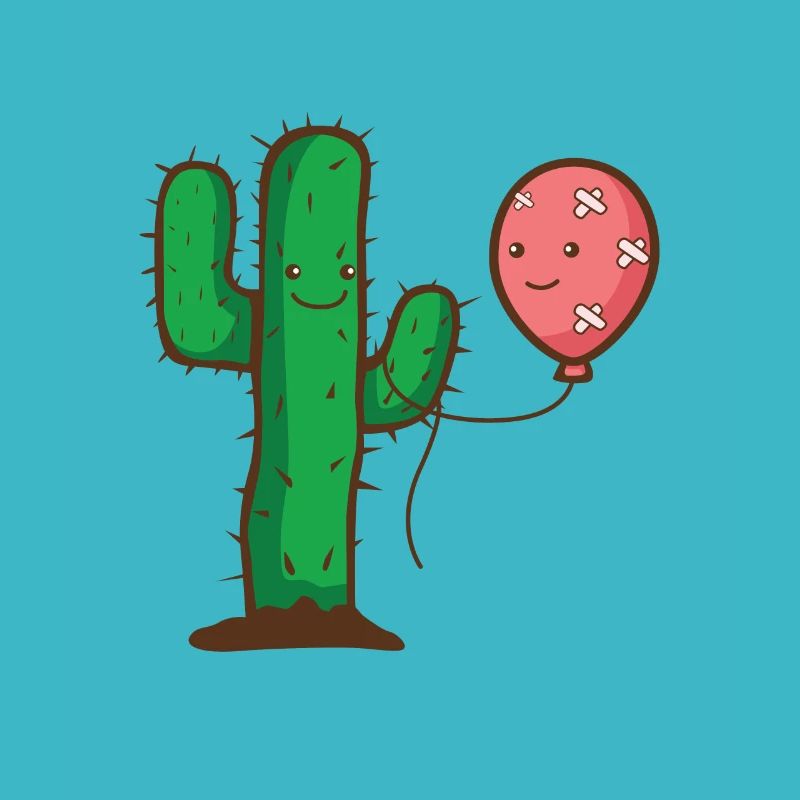 Cactus et ballons - L’amour malgré l’obstacle