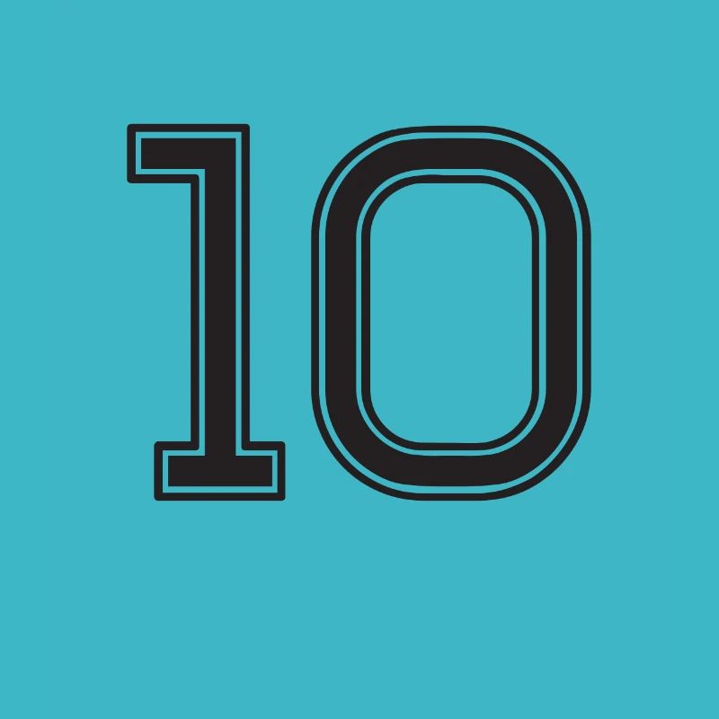 Numéro de maillot 10