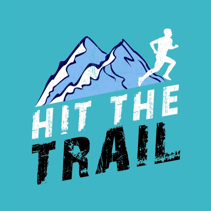 Coureur de course à pied HIt The Trail