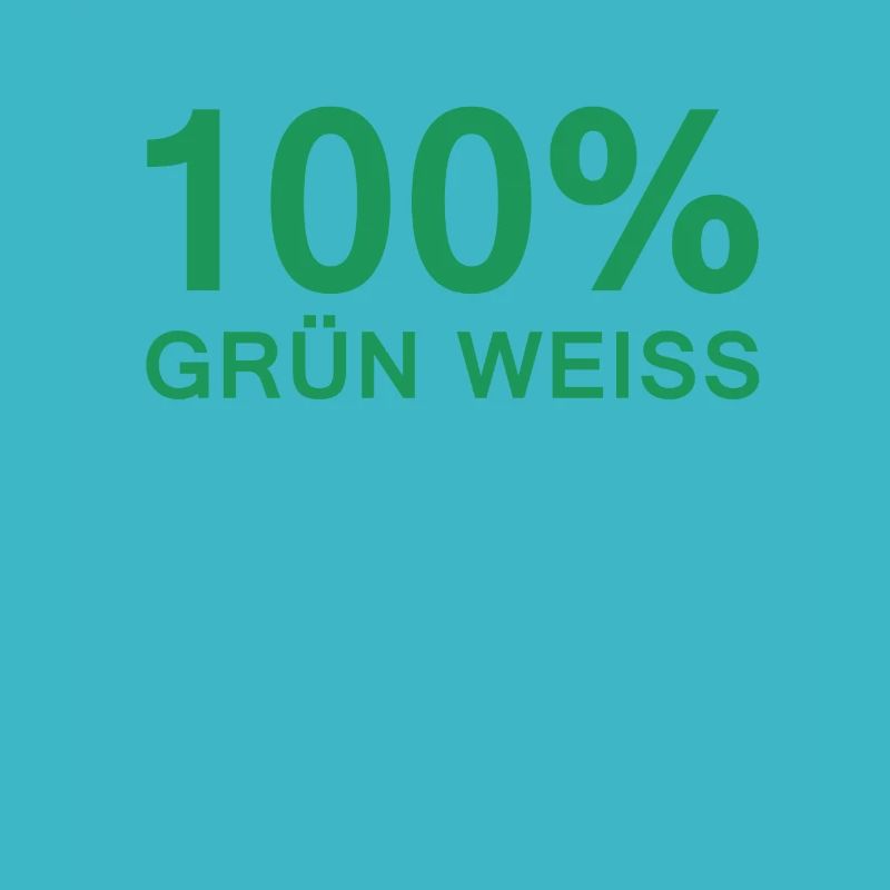 100 POUR CENT VERT BLANC