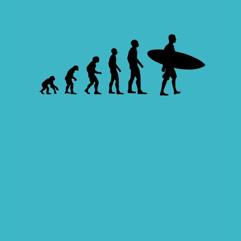 Surf évolution de l’homme Surf Planche de surf