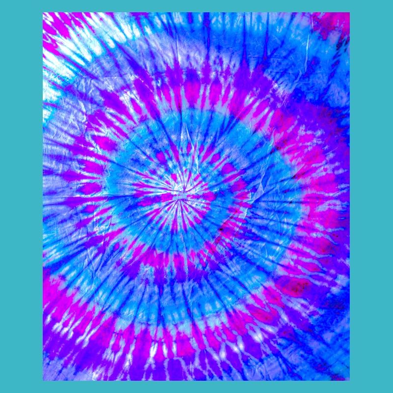 Abstract Pattern Colorful Batik Purple Blue