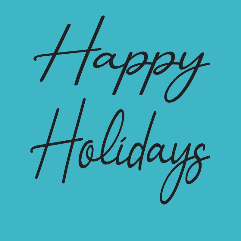 Happy Holidays Vacances Période de voyage Période de vacances