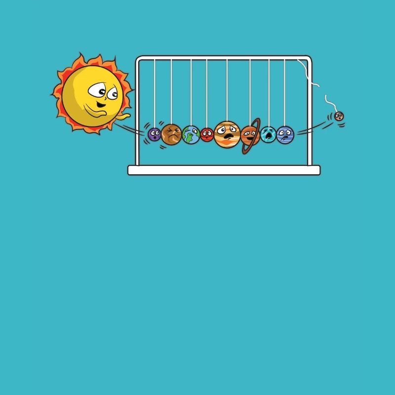 Children sun planet planets Newton pendulum Pluto