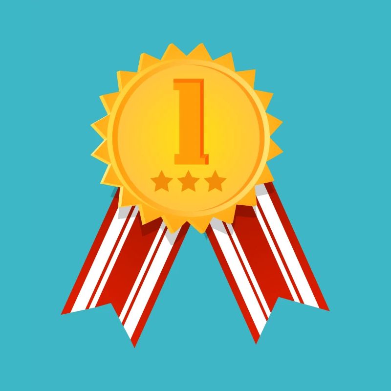 1. Platz - Sieger - Siegermedaille Größe anpassbar