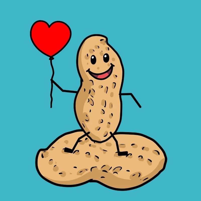 happy peanut love Valentin dream man Casanova