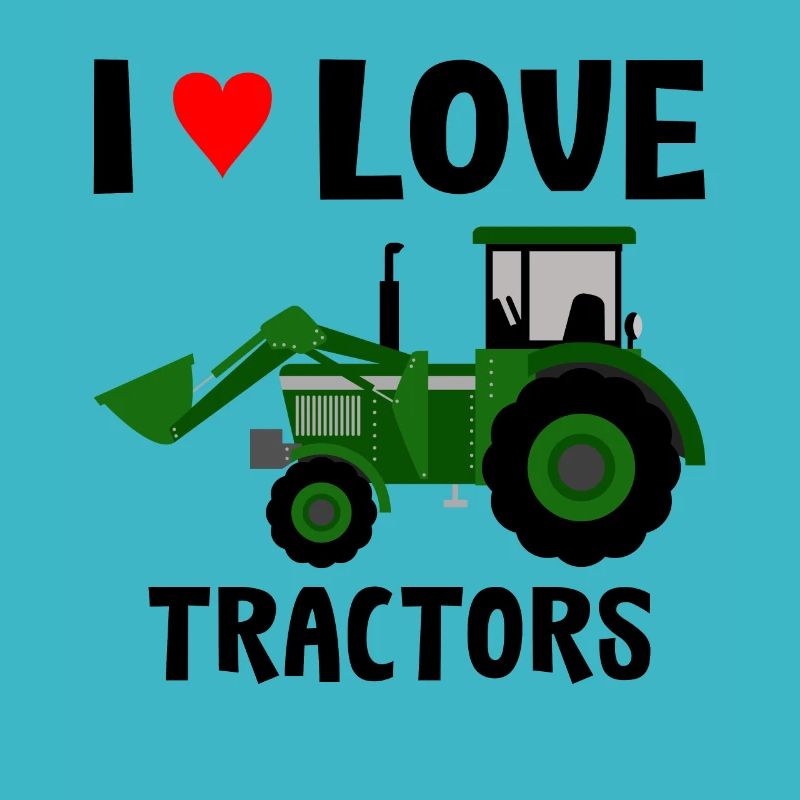 Tractors boy farmer gift birthday