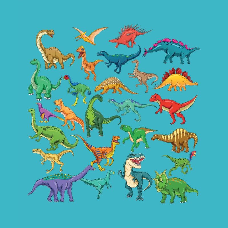Dinosaur Types Graphics Dino T-Rex Boys Dinos