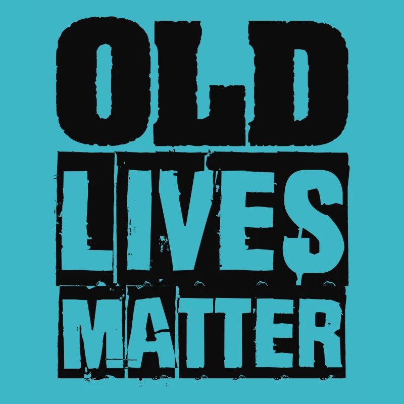 Old Lives Matters Distorted Vintage