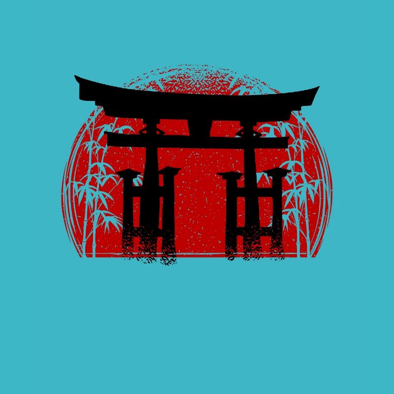 Japanisches Torii Japan Samurai