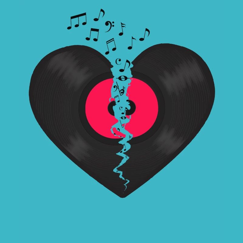 Corazón de disco de Vinilo LPMouches Anmerkungen