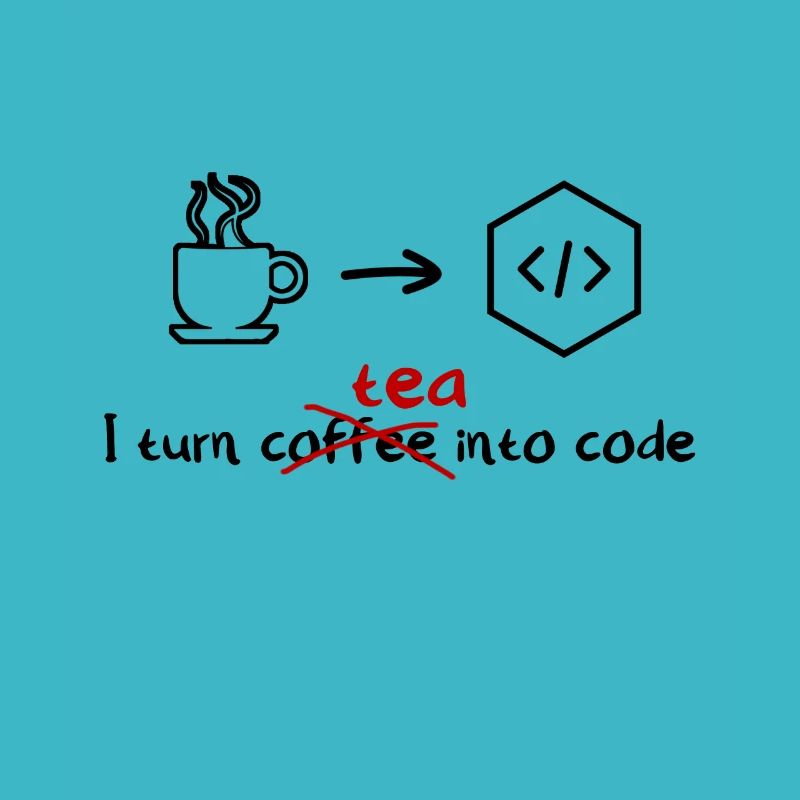 Programmeur de développeurs de logiciels de thé