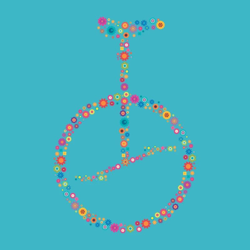 Flower Unicycle