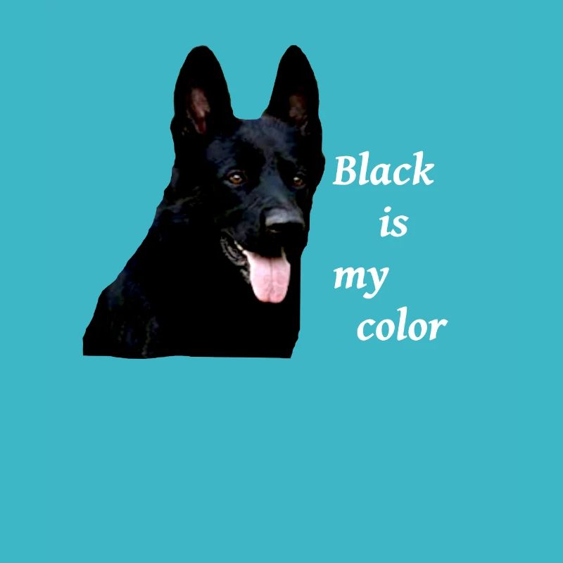 Schäferhund deutscher Schäferhund schwarzer Hund