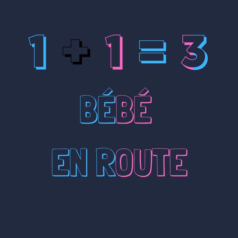 1+1=3 bébé en route