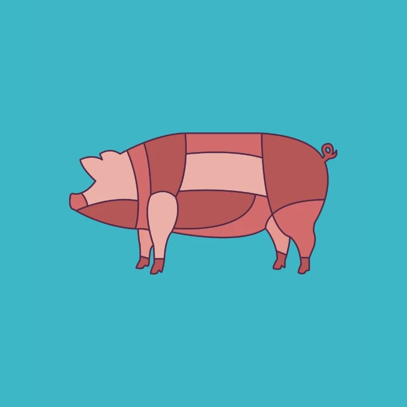 Coupe de porc