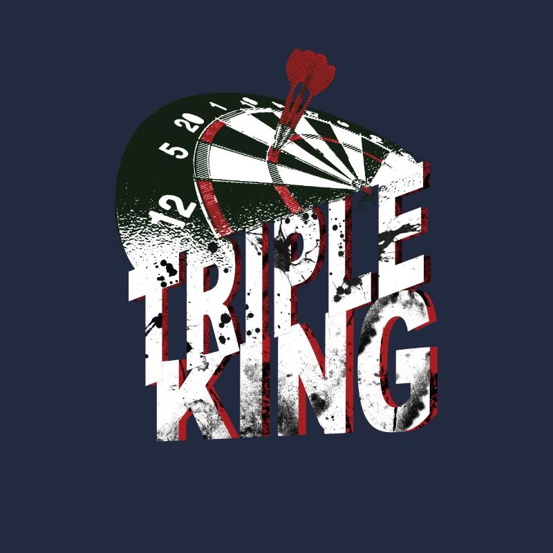 Jeu de fléchettes avec fléchettes Triple King