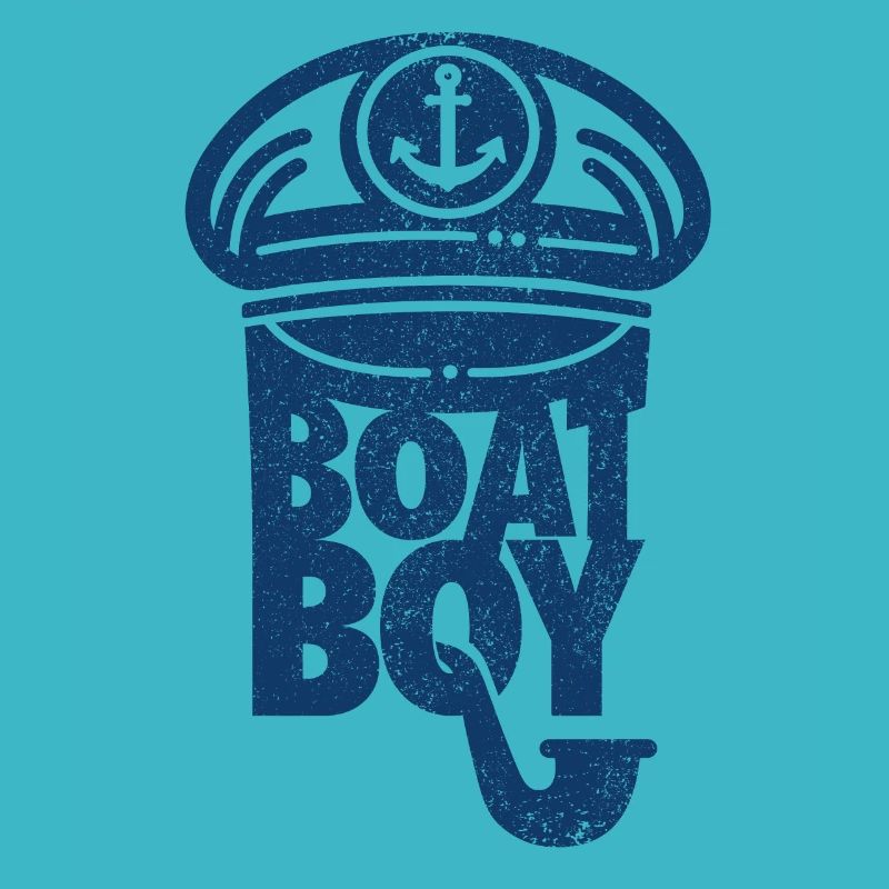Boat Boy Captain Sailing Sailor Skipper Gift