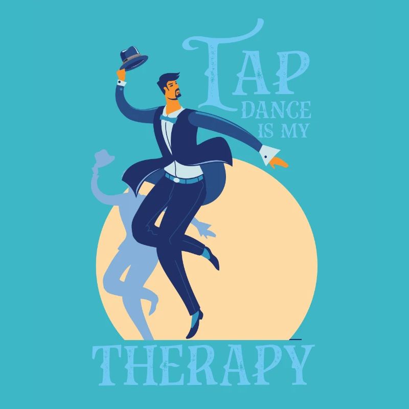 Tap Dance is my Therapy Tap Dance Tapdancing gift