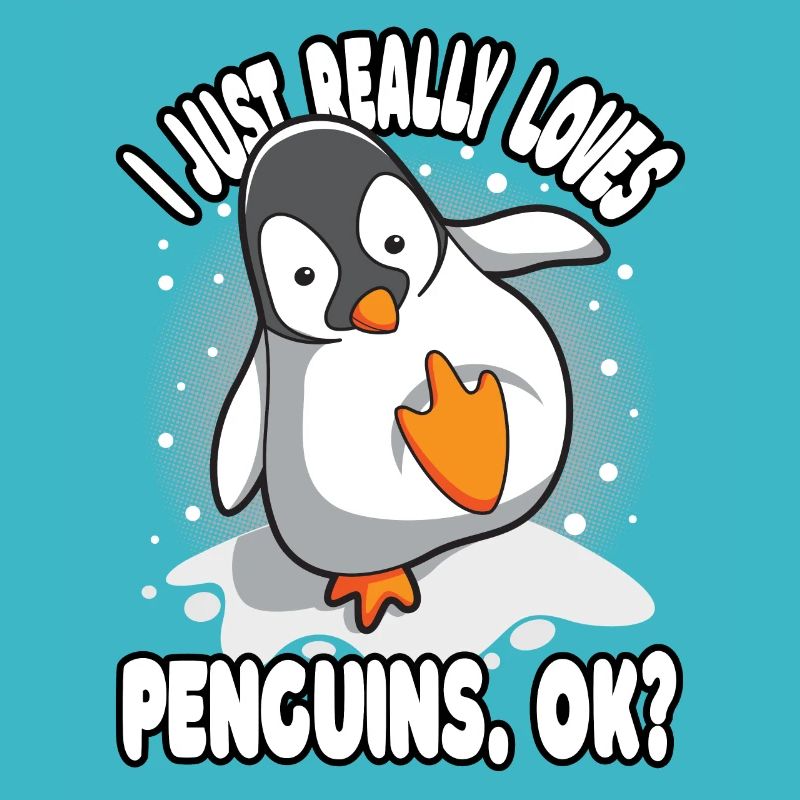 Penguin South Pole Antarctic funny saying gift