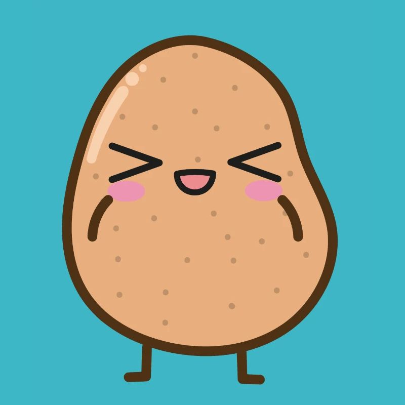 Patates mignon Kawaii