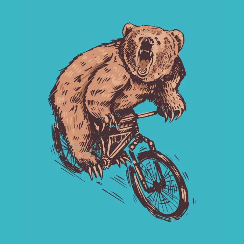 CYCLIST BEAR