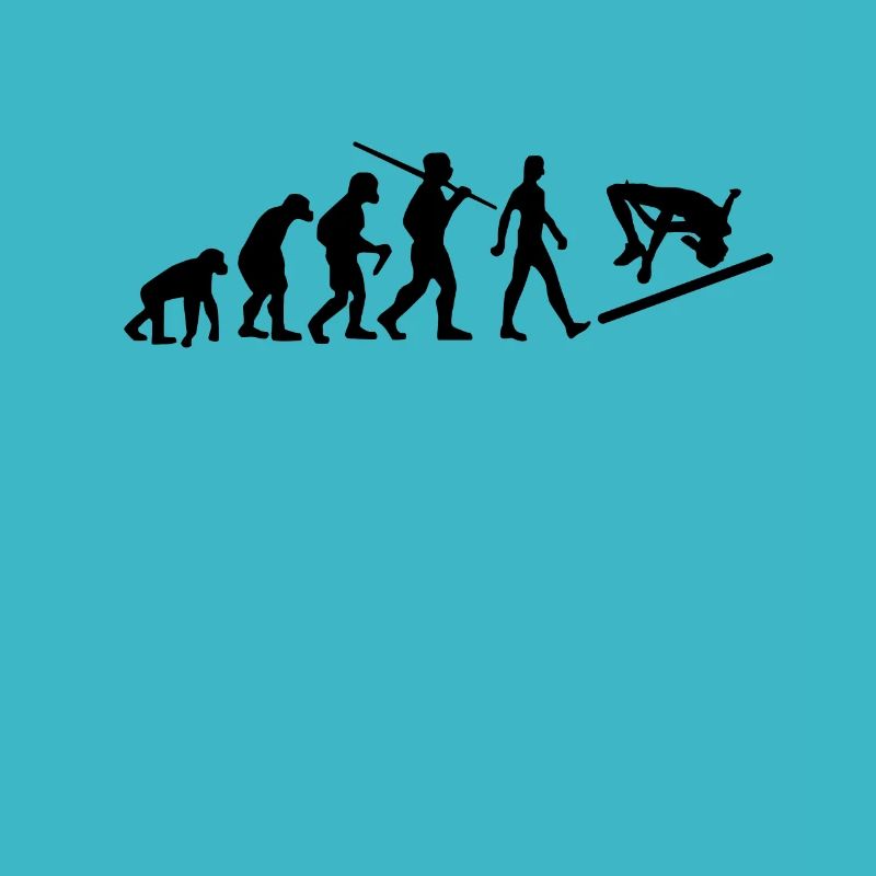 Hochsprung Evolution Sprung