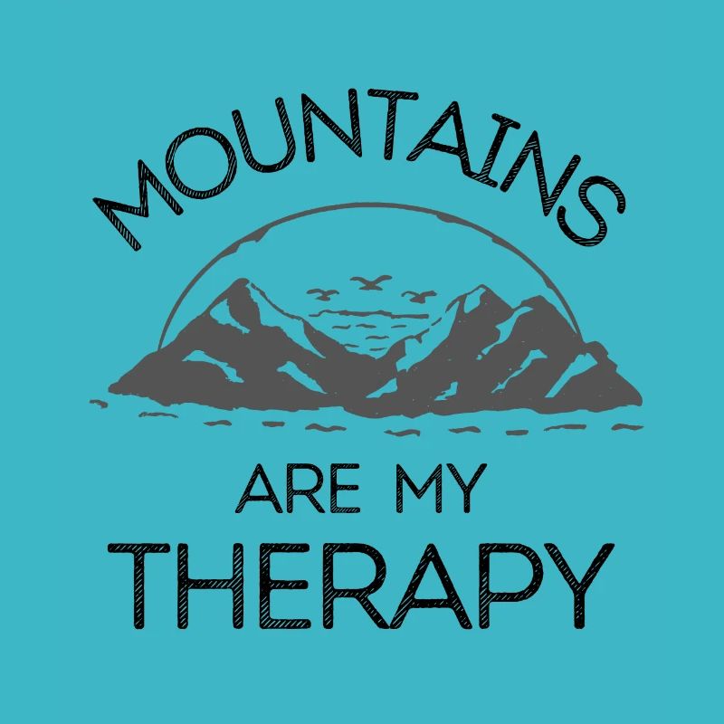 Mountains Are My Therapy