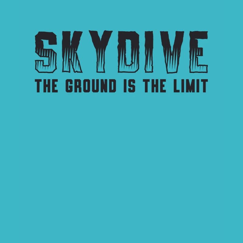 Parachute Skydive Retro Sky