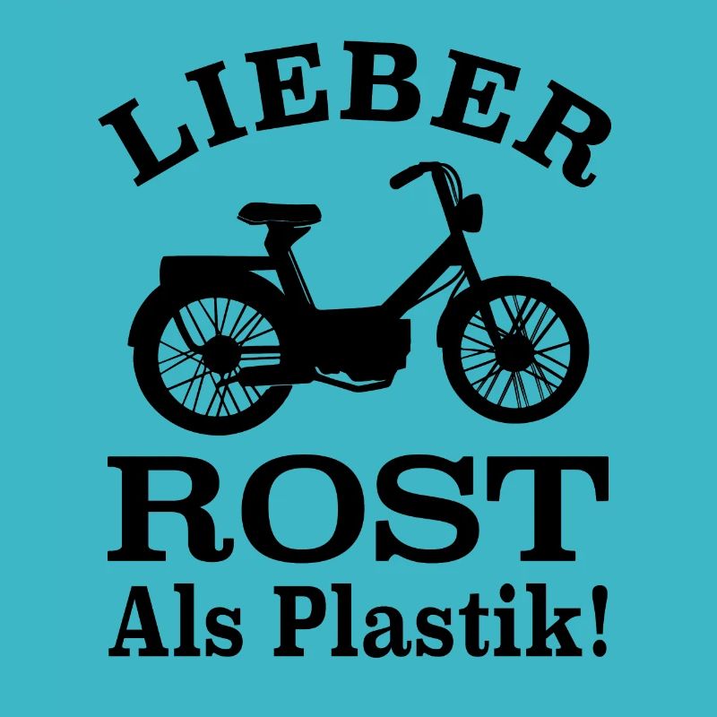Mofa Oldtimer Moped - Lieber Rost als Plastik