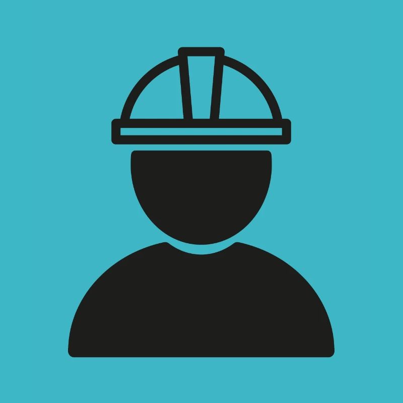 Engineer Construction Worker Symbol Icon