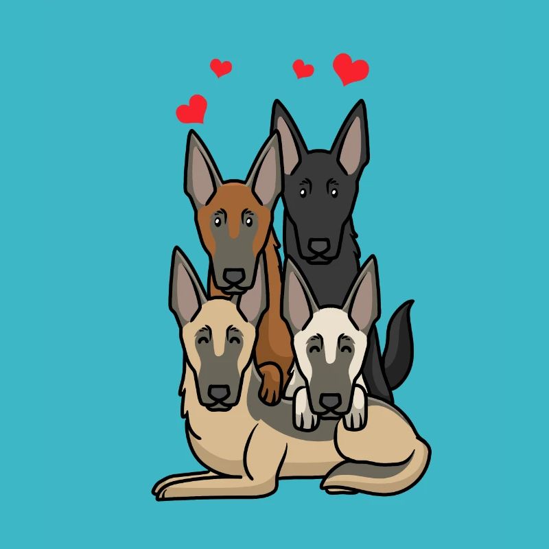 Malinois chiens