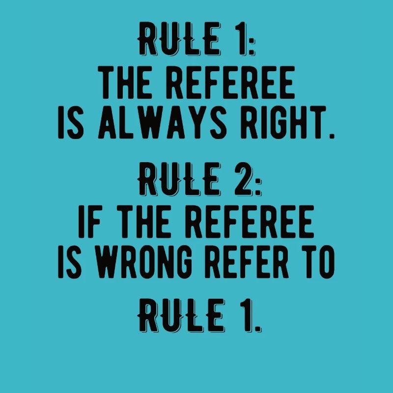 Arbitre Papa Referee Arbitre impartial