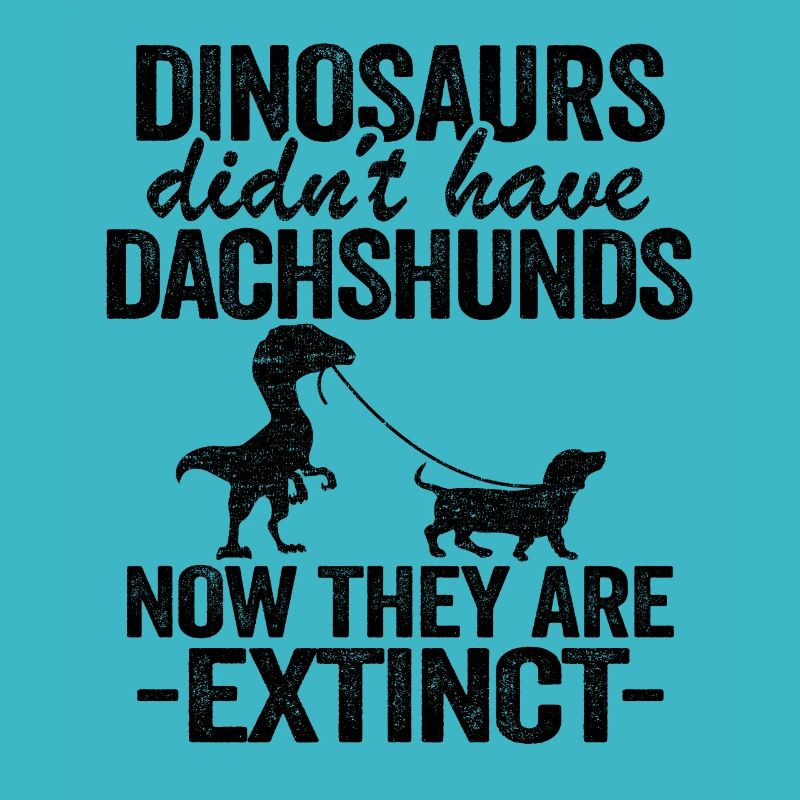 Teckel et propriétaire de teckel dinosaure Teckel