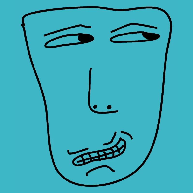 The smiling observer