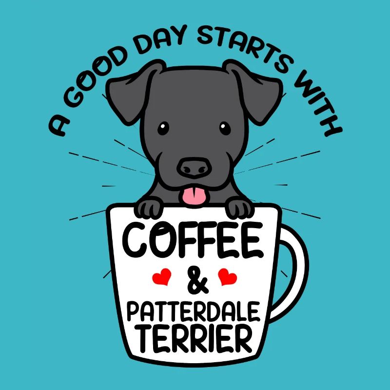 Patterdale Terrier Chien Fourrure Terrier Café