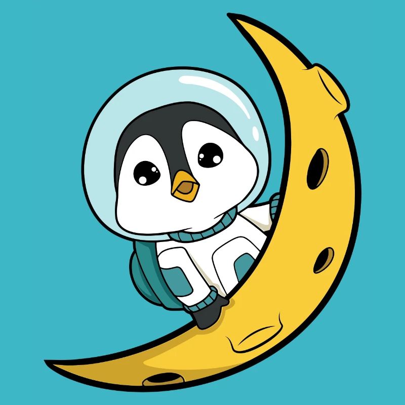 Lune pingouin