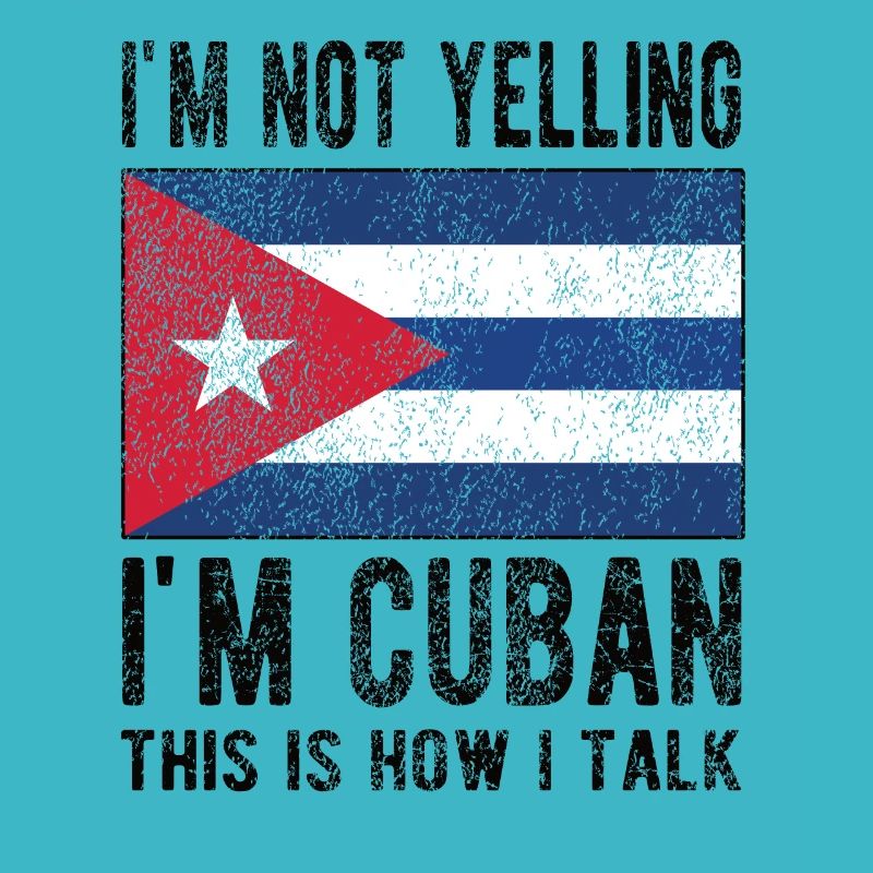 Proud Cuban Cuba Origin Cuban Flag
