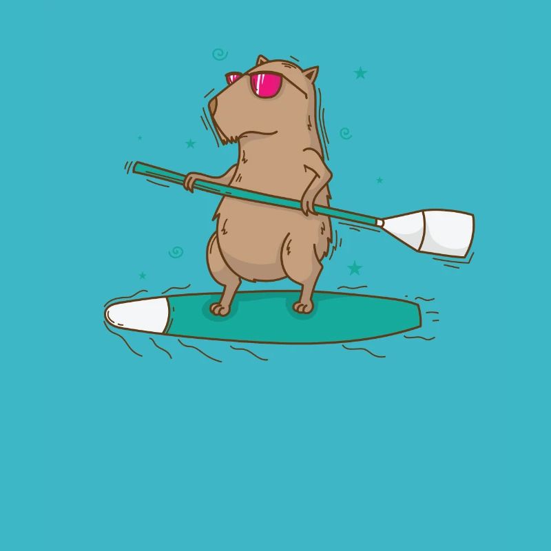 Caviidae Cochon d’Inde Surfs Rongeur