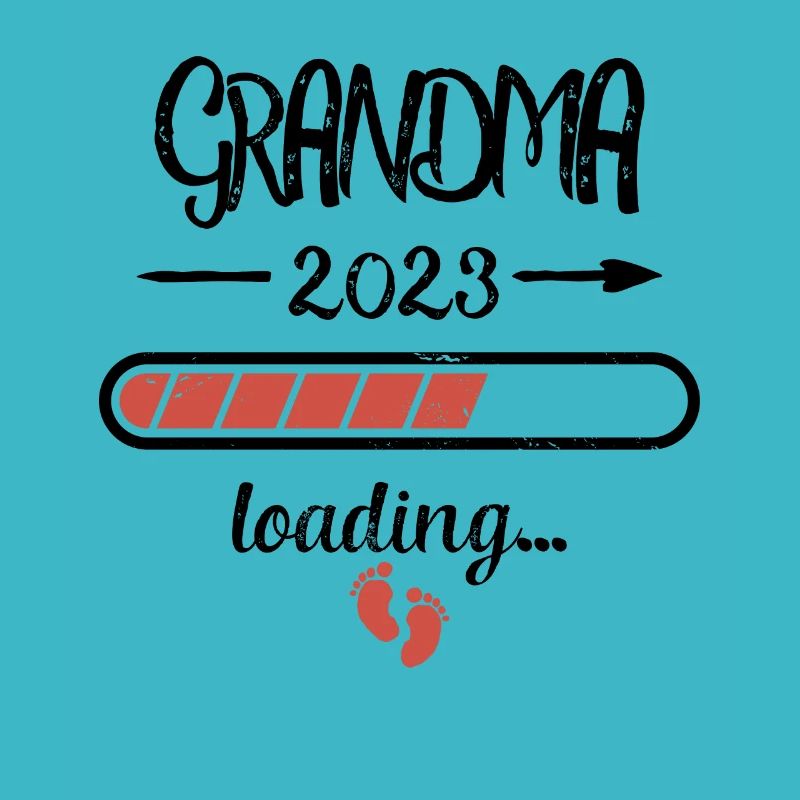 Oma 2023 Loading Schwangerschaft Großmutter Geburt