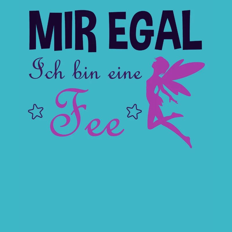 Fee Elfe Lustiger Spruch Damen Mädchen Geschenk