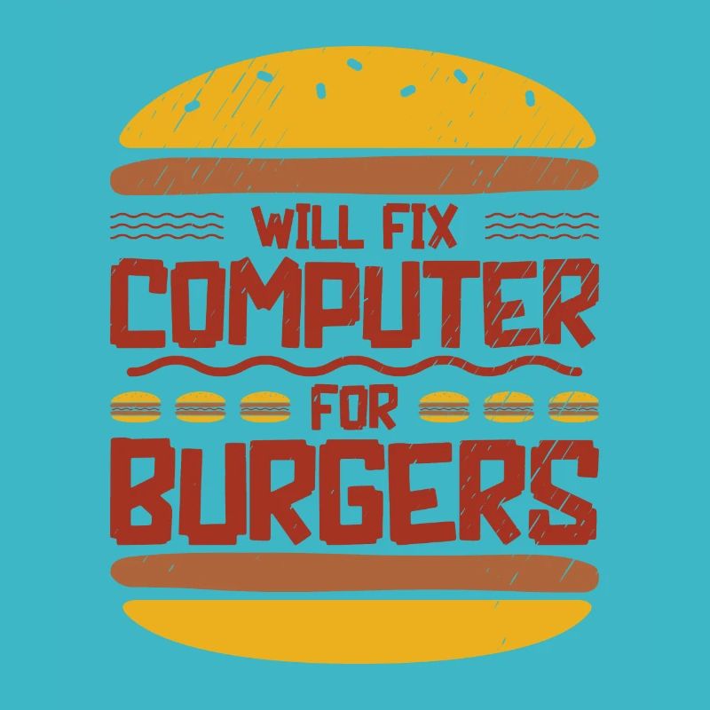Réparera le support informatique du programmeur Burger
