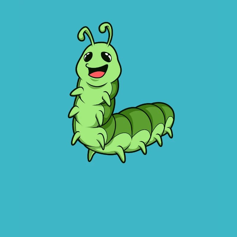 Kawaii Raupe